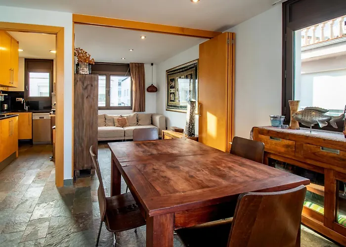 شقة Port De Llanca 32 - Duplex En 1ª Linea De Playa خيرونا